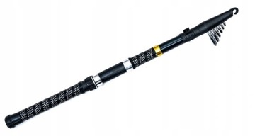 WĘDKA FIRE MAX-MIRACLE FISH 2,4 m=60-120g=TELESKOP