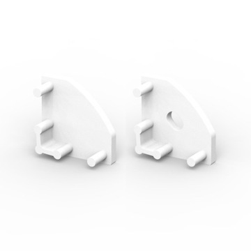 ЗАГЛУШКИ ДЛЯ ПРОФИЛЯ P3-1 СЕРЕБРЯНЫЙ ЧЕРНЫЙ БЕЛЫЙ