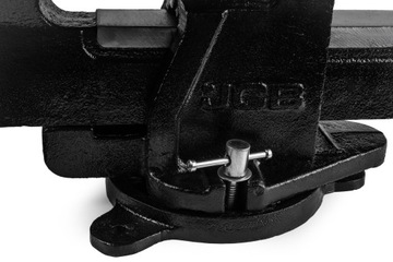 IMADŁO STOŁOWE OBROTOWE ŚLUSARSKIE STALOWE Z KOWADŁEM 150MM DWUSZCZĘKOWE