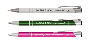 Długopis MATURA 2024 powodzenia GRAWER + ETUI GRATIS