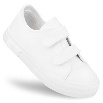 TRAMPKI DZIECIĘCE BIG STAR KK374086 BIAŁY 34