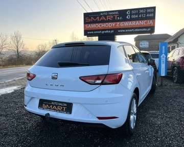 Seat Leon III Hatchback Facelifting 1.4 TSI 125KM 2017 Seat Leon Androidauto /Biała Perła / Salon Pl /, zdjęcie 5
