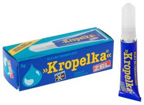 Kropelka żel Klej błyskawiczny KROPELKA w żelu 3g