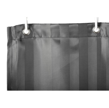 БЕЛАЯ занавеска для душа 180x200 см полиэстер белый