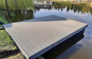 Deska tarasowa kompozytowa Gamrat ryflowana kol jasny brąz 25x160x3000/4000