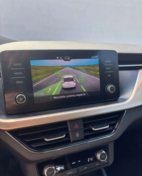 Skoda Scala Hatchback 1.5 TSI 150KM 2021 Skoda Scala 1.5TSI 150KM DSG Style kamera VAT23 1.5 Benzyna 150KM, zdjęcie 16