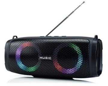 ПОРТАТИВНЫЙ ДИНАМИК С RGB-ПАНЕЛЬЮ + ЗАРЯДНОЕ УСТРОЙСТВО QC PD