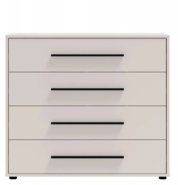 Komoda 4SZ FERANO 98,8x87,2x40 - CASHMERE / KASZMIR