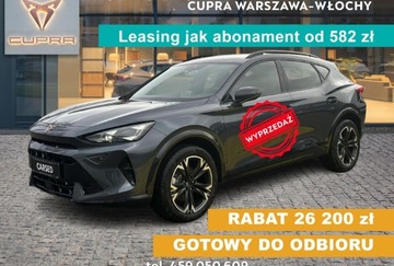 Cupra Formentor Crossover Facelifting 1.5 eTSI 150KM 2025 Cupra Formentor 1.5 eTSI MHEV 150 KM DSG Wersja po