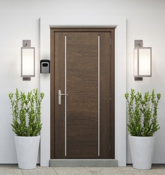 Сейф - Шкаф для ключей - Серый