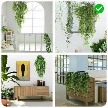 ИСКУССТВЕННЫЙ ПАПОРОТНИК 80 СМ РЕАЛИСТИЧНЫЕ ЛИСТЬЯ ПАПОРОТНИКА