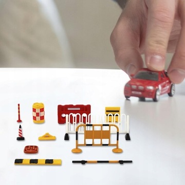 11 szt. Symulacja znaków drogowych na ulicę