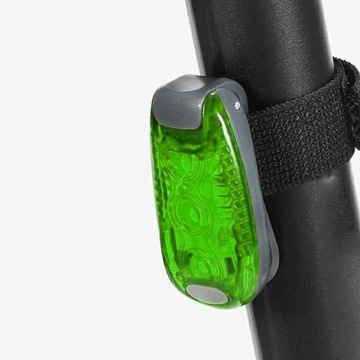 LED tail Strobe Ostrzeżenie Biegów Rower Oświetlenie Zielone