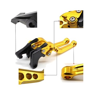 Ручки коротких рычагов HONDA CBR 1000RR 2004-2007 гг.