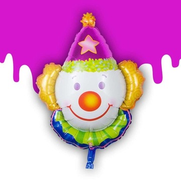 Забавный рождественский шар с улыбающимся клоуном