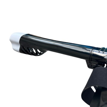 Маска для дайвинга, плавания, полного лица с трубкой, L/XL ПРЕМИУМ