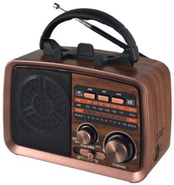 ПОРТАТИВНАЯ КУХОННАЯ РАДИО РЕТРО FM USB SD BLUETOOTH ПОРТАТИВНАЯ КОНСТРУКЦИЯ