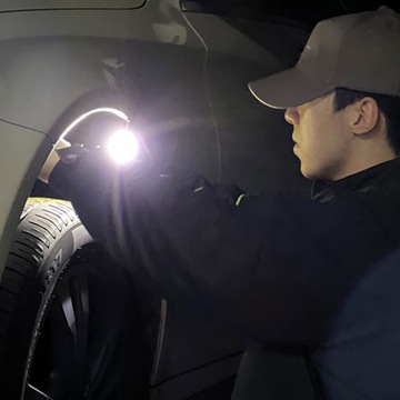 Reflektor z klipsem na kapelusz, przenośne, podwójne źródła światła