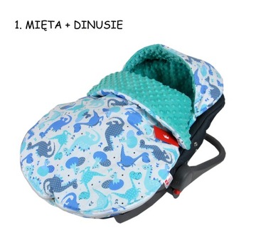 BabyLux MINKY SPRING СПАЛЬНЫЙ МЕШОК ДЛЯ КОЛЯСКИ 90 СМ N 1