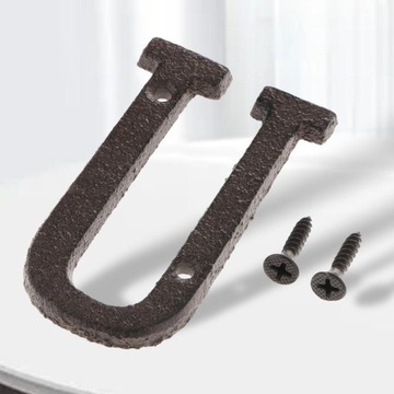 Черный железный знак деревенский декор букв