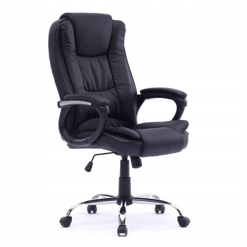 SWIVEL OFFICE CHAIR, эргономичное кожаное офисное кресло