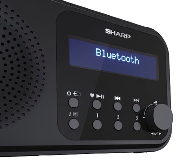 Радиоприемник SHARP DR-P420 FM DAB+ Bluetooth Черный