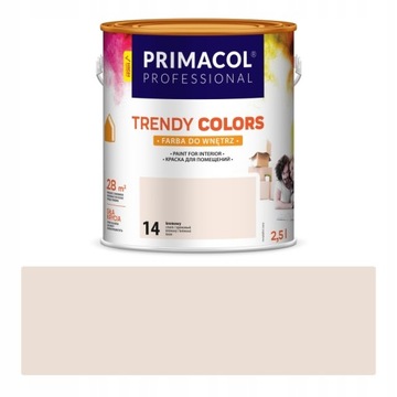 FARBA TRENDY COLORS 2,5L KREMOWY