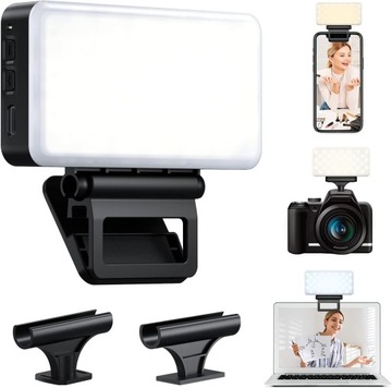 LAMPA FOTOGRAFICZNA ŚWIATŁO LED DO KAMER WIDEO