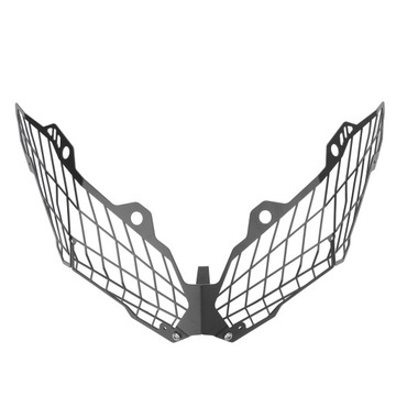 Osłona reflektora motocykla Grill Czarny reflektor Siatka osłona grilla