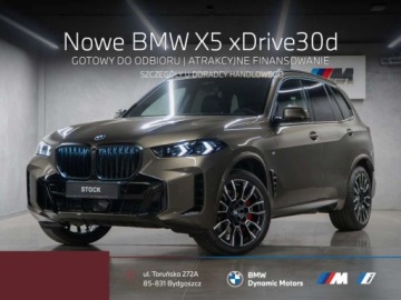 BMW X5 G05 SUV Facelifting 3.0 30d 298KM 2026 BMW X5 xDrive30d 298 KM mHEV - Gotowy do Odbioru - Hak - Kamera 360 - M Pro
