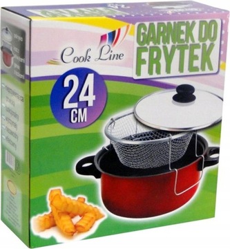 Кастрюля для картофеля фри Чомик 26 см