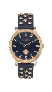 Zegarek damski pasku Versus Versace różowe złoto