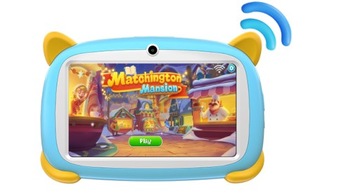 ДЕТСКИЙ ПЛАНШЕТ DOOGEE U7 7 дюймов IPS 4 ГБ/32 ГБ 1 ТБ 3400 мАч ANDROID 10 2 МП WIFI