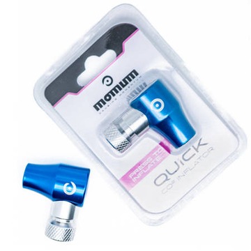Pompka MOMUM adapter CO2 Quick Inflator Blue