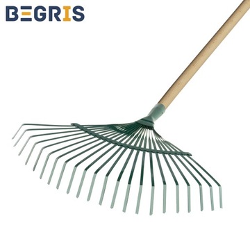 МЕТАЛЛИЧЕСКИЕ САДОВЫЕ ГРАБЛИ ДЛЯ ТРАВЫ И ЛИСТЕЙ