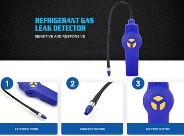 Детектор утечки хладагента, например, R134a R404a R410a R407c