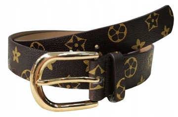 PASEK DAMSKI MONOGRAM DO SPODNI TUNIKI SUKIENKI