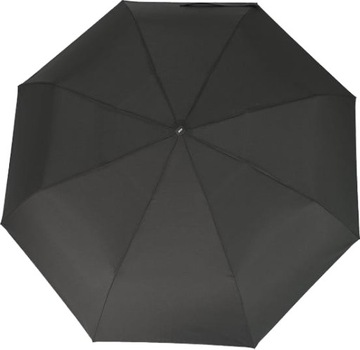 ZEST parasol męski automatyczny, składany, czarny