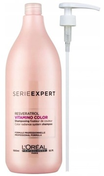 LOREAL VITAMINO COLOR ШАМПУНЬ 1500мл + ПОМПА