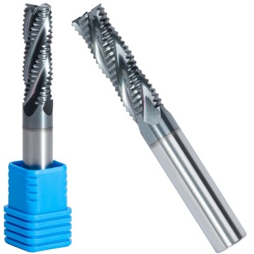 FREZ WĘGLIKOWY VHM fi 10 mm ZGRUBNY GRYZAK 45 HRC L75