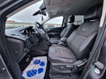 Ford Kuga II SUV 2.0 Duratorq TDCi 163KM 2014 Ford Kuga 2.0 163Ps Automat Navi Skora Alu Piekny Gwarancja 2.0 Diesel, zdjęcie 9