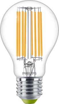 PHILIPS Żarówka LED E27 4W = 60W 3000K FILAMENT MASTER UltraEfficient 840lm