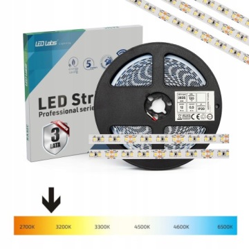 Taśma LED PRO 3YB 600 2835 SMD 12W 3000K 12V CIEPŁA