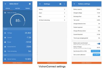 Victron 12V 500A Bluetooth монитор батареи