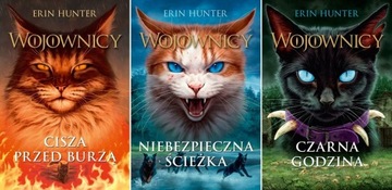 WOJOWNICY Seria Pierwsza Erin Hunter Tomy 4-6