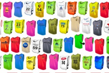 Печать на спортивной футболке Логотип спонсора клуба А4.