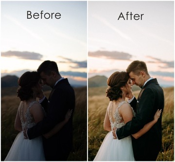 Пресет Adobe Lightroom Свадебные пресеты — 12 штук