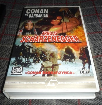 Конан-варвар VHS Шварценеггер