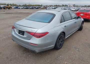 Mercedes Klasa S W223/V223 2022 Mercedes-Benz Klasa S 2022r., S 500 4matic, 3L, od ubezpieczalni 3.0 435KM, zdjęcie 3