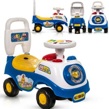 АВТОМОБИЛЬ 3в1 RIDDLE WALKER PUSH С ГРУГОМ БОЛЬШОЙ